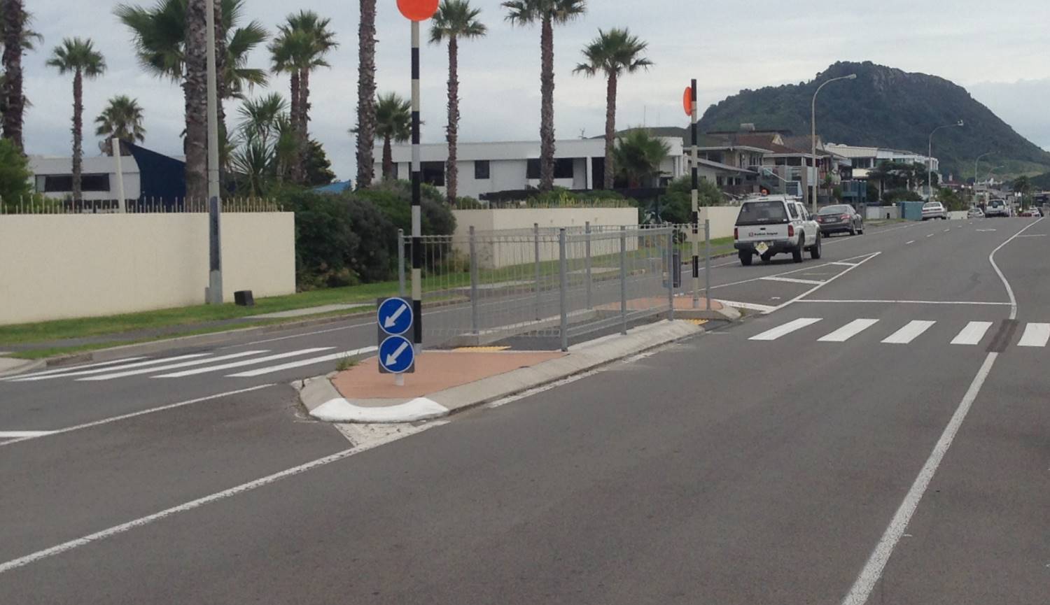 Pedestrian Crossing With A Raised Traffic Island The Rules