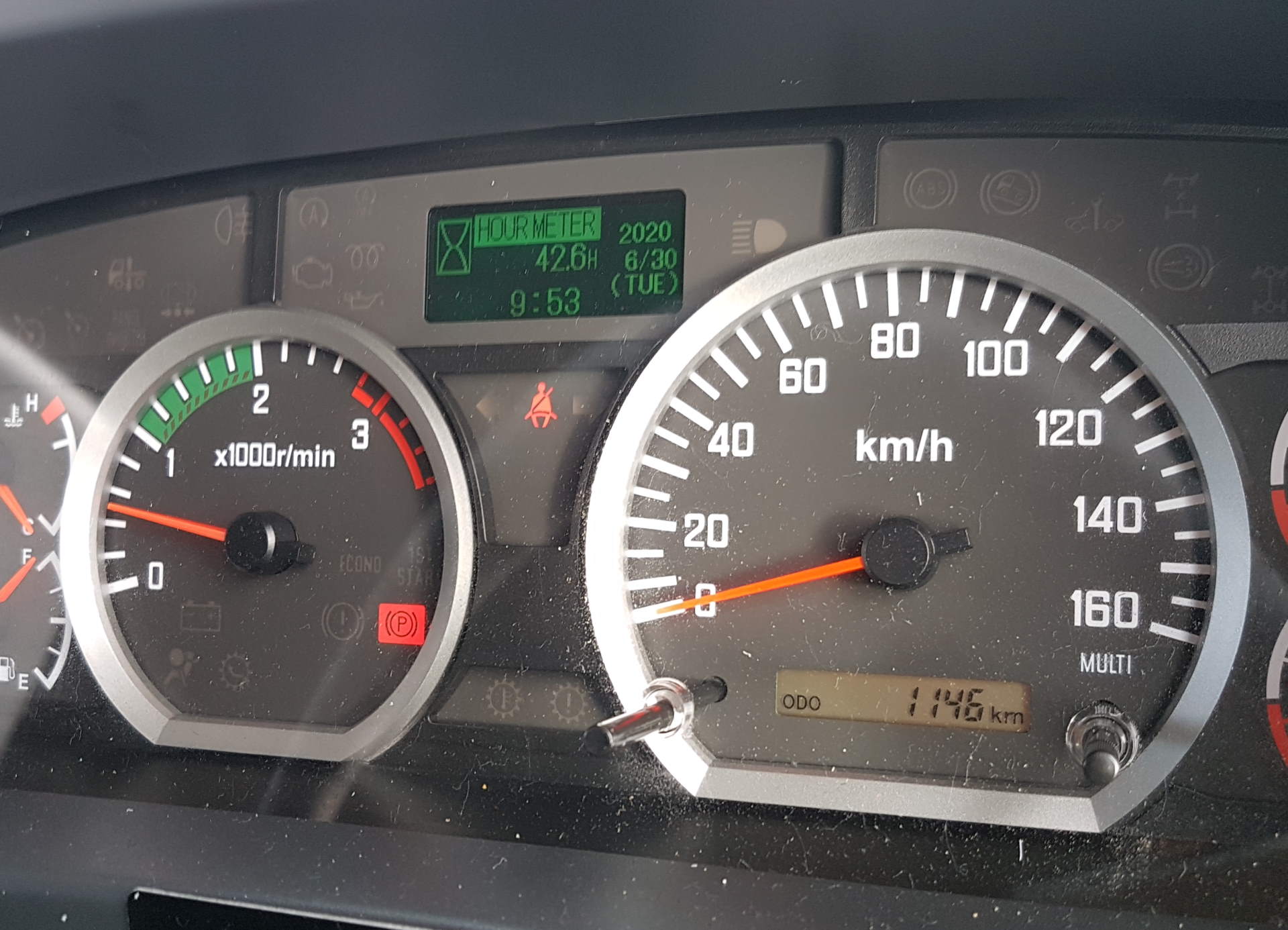 truck idle timer